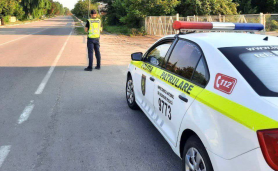 FOTO // Iresponsabilitate maximă. Un șofer a circulat cu 77 km/h mai mult decât limita admisibilă